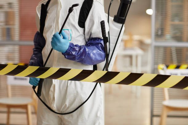 Professional Trauma Scene Cleanup technician working in Van Dyne, WI